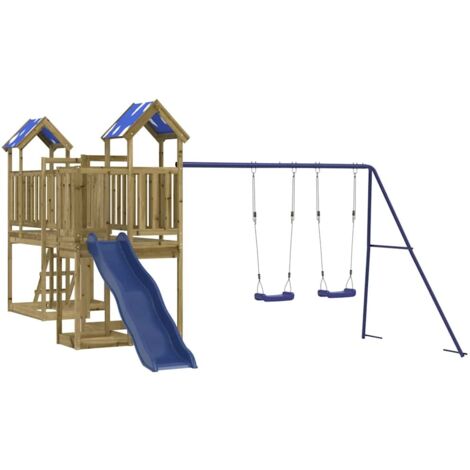 Outdoor Playset Impregnated Wood Pine vidaXL (1/5)