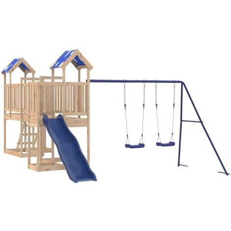 Outdoor Playset Solid Wood Pine vidaXL (1/5)