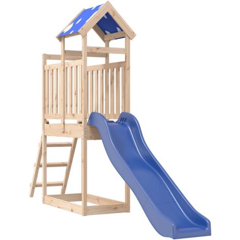 Outdoor Playset Solid Wood Pine vidaXL