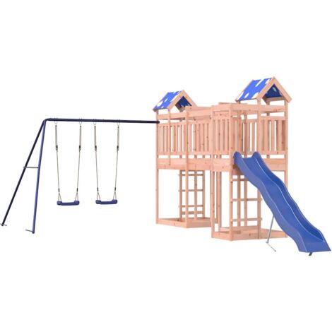 Outdoor Playset Solid Wood Douglas vidaXL (1/5)