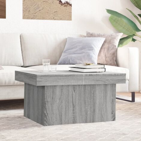 Coffee Table Grey Sonoma 100x55x40 cm Engineered Wood vidaXL