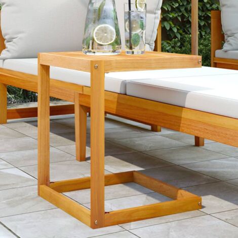 C Table 42x40x50 cm Solid Wood Acacia vidaXL