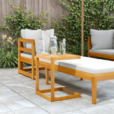 C Table 42x40x50 cm Solid Wood Acacia vidaXL