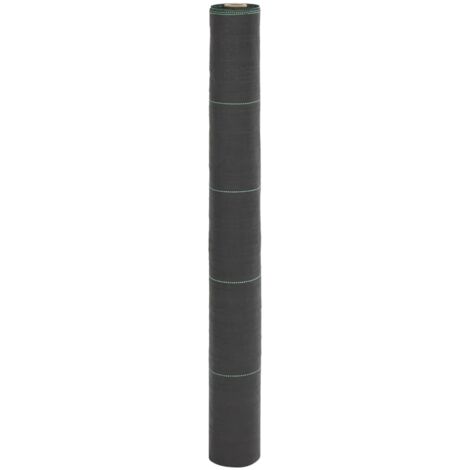 Weed Membrane Black 1x50 m PP vidaXL