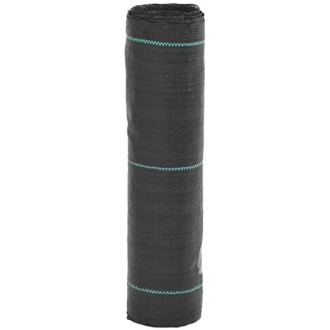 Weed Membrane Black 0.5x200 m PP vidaXL