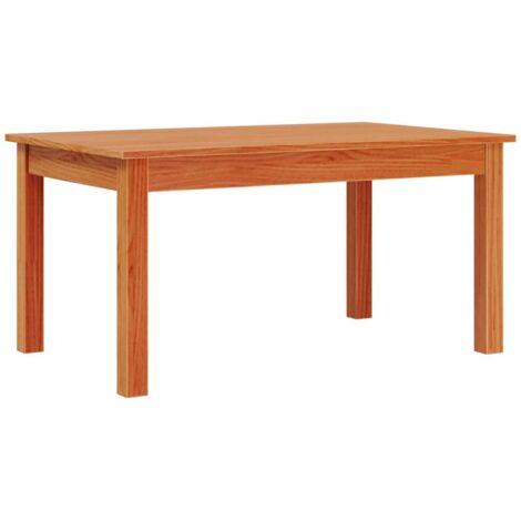 Coffee Table Wax Brown 80x50x40 cm Solid Wood Pine vidaXL