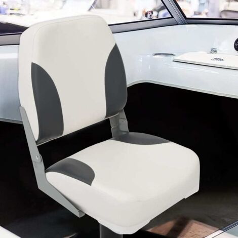 Boat Seat with Fixing Strap Foldable 41x36x48 cm vidaXL