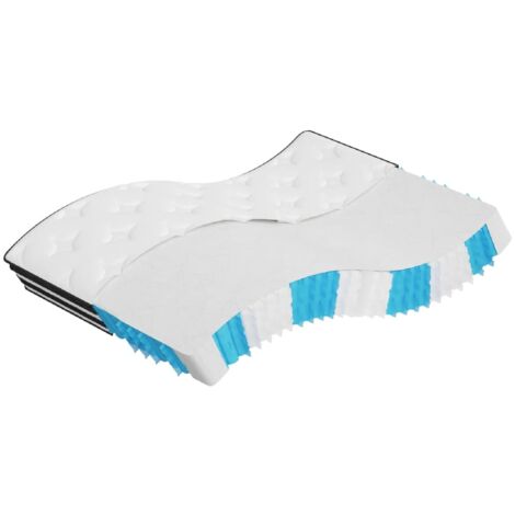 Pocket Spring Mattress Medium 140x190 cm vidaXL