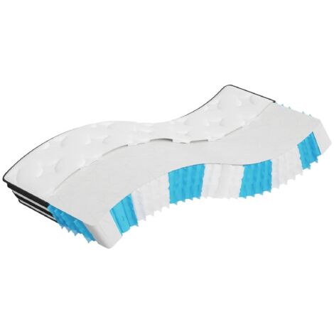Pocket Spring Mattress Medium 90x200 cm vidaXL