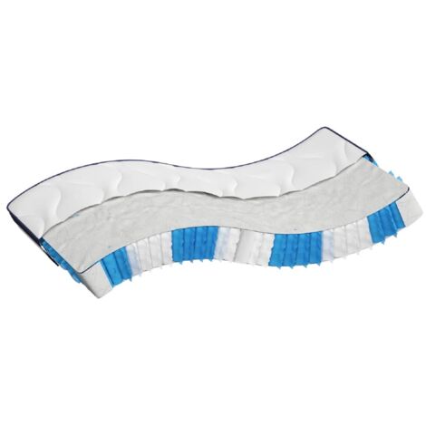 Pocket Spring Mattress Medium Firm 120x200 cm vidaXL
