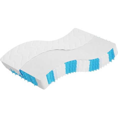 Pocket Spring Mattress Medium Firm 120x200 cm vidaXL