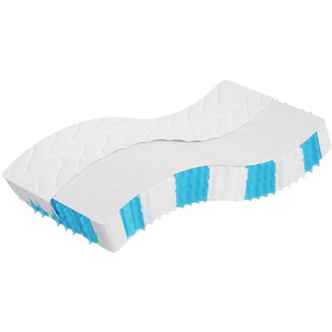 Pocket Spring Mattress Medium Firm 100x200 cm vidaXL