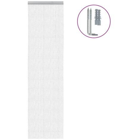 Chain Door Fly Screen 56x186 cm Aluminium vidaXL