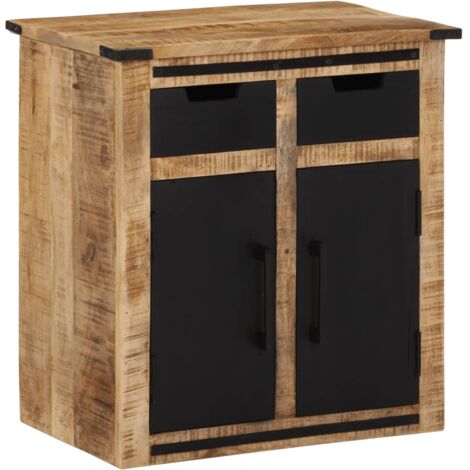 Sideboard with 2 Drawers 55x35x60 cm Solid Wood Mango vidaXL (1/5)