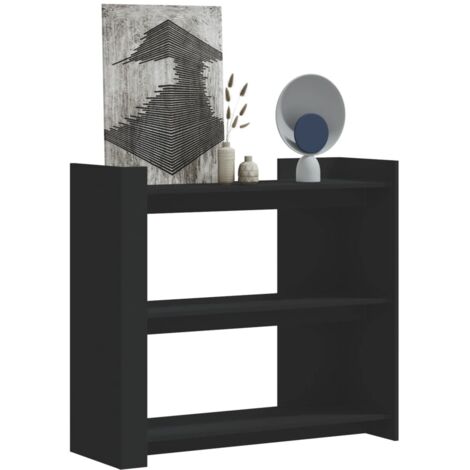 Console Table Black 100x35x90 cm Engineered Wood vidaXL (1/5)