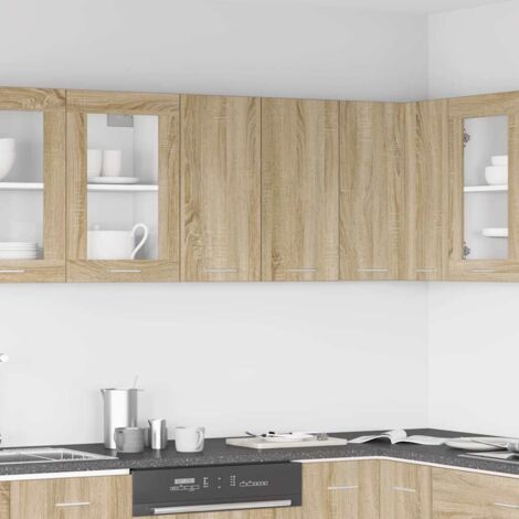 Hanging Cabinet Lyon Sonoma Oak 60x31x60 cm Engineered Wood vidaXL