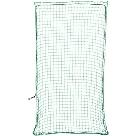 Trailer Net with Elastic Rope Green 6x3 m PP vidaXL