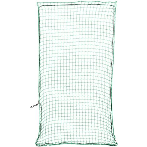 Trailer Net with Elastic Rope Green 7x3.5 m PP vidaXL