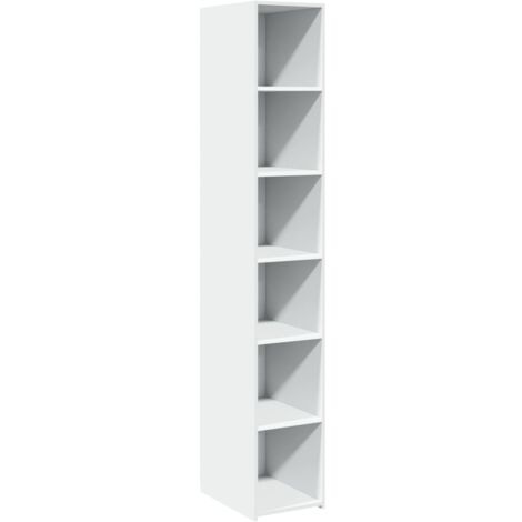 Highboard White 30x41x185 cm Engineered Wood vidaXL