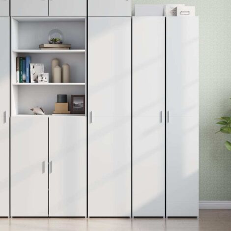 Wandkast Naturel Eikenlook - 80x40x140cm - Juna | Leen Bakker Wandkast Naturel Eikenlook - 80x40x140cm - Juna | Leen Bakker