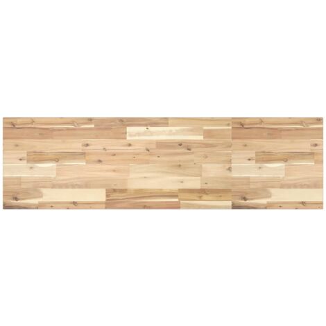 Bathroom Vanity Top Untreated 160x40x2 cm Solid Wood Acacia vidaXL