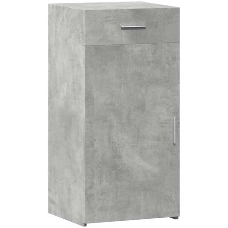 Sideboard Concrete Grey 45x42.5x93 cm Engineered Wood vidaXL (1/5)