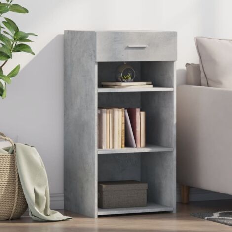 Sideboard Concrete Grey 45x42.5x93 cm Engineered Wood vidaXL (1/5)