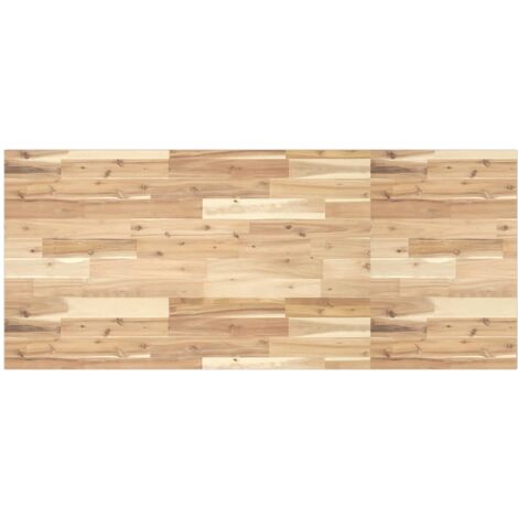 Bathroom Vanity Top Untreated 120x60x2 cm Solid Wood Acacia vidaXL