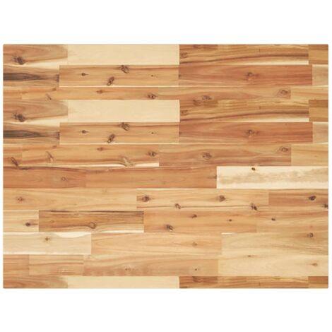 Bathroom Vanity Top Oil Finished 80x60x2 cm Solid Wood Acacia vidaXL