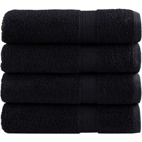 Premium Bath Towels SOLUND 4 pcs 100x150 cm 600 gsm vidaXL