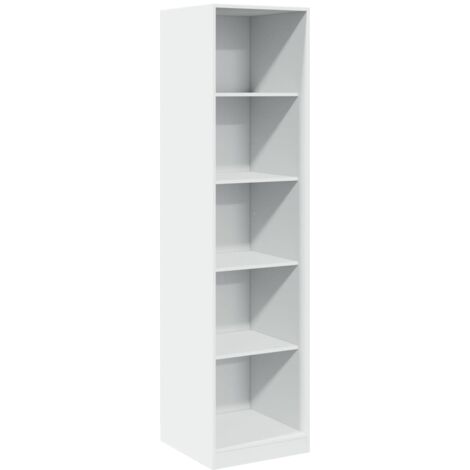 Wardrobe White 50x50x200 cm Engineered Wood vidaXL