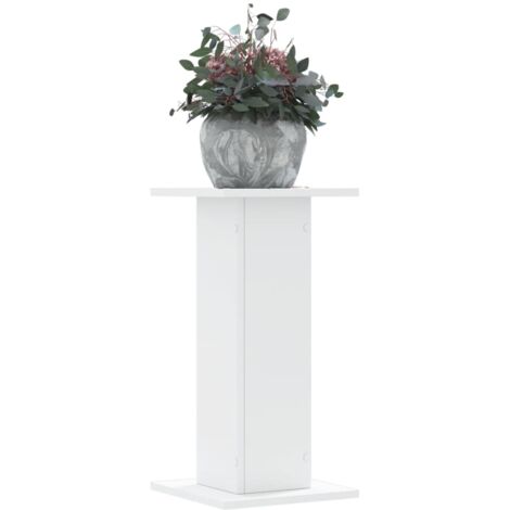 Plant Stands 2 pcs White 30x30x60 cm Engineered Wood vidaXL