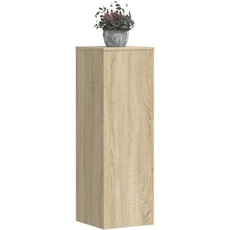 Plant Stands 2 pcs Sonoma Oak 33x33x100 cm Engineered Wood vidaXL