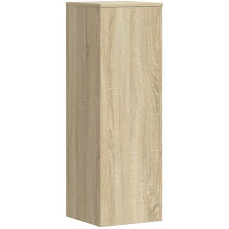 Plant Stand Sonoma Oak 33x33x100 cm Engineered Wood vidaXL