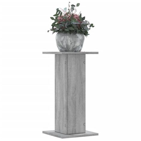 Plant Stands 2 pcs Grey Sonoma 30x30x60 cm Engineered Wood vidaXL