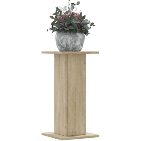 Plant Stands 2 pcs Sonoma Oak 30x30x60 cm Engineered Wood vidaXL