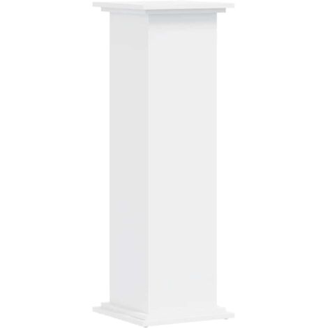 Plant Stand White 33x33x100 cm Engineered Wood vidaXL
