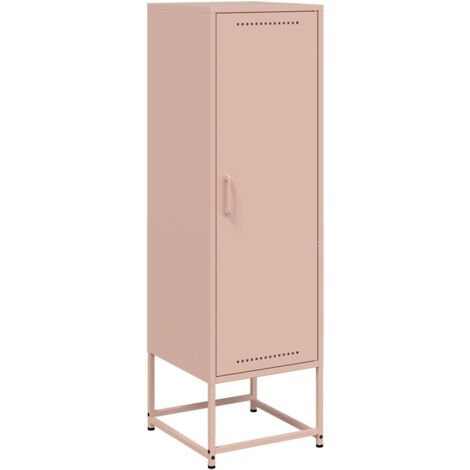 Highboard Pink 36x39x123 cm Steel vidaXL (1/5)