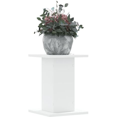 Plant Stands 2 pcs White 30x30x40 cm Engineered Wood vidaXL