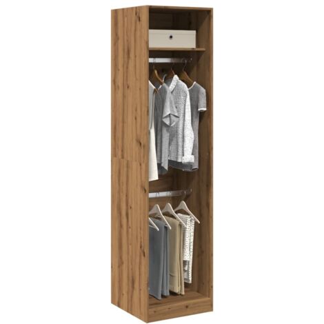 Wardrobe Artisian Oak 50x50x200 cm Engineered Wood vidaXL