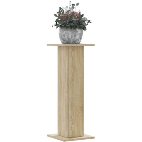 Plant Stands 2 pcs Sonoma Oak 30x30x80 cm Engineered Wood vidaXL