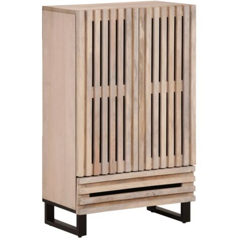 Highboard 60x34x100 cm Solid Wood Mango vidaXL