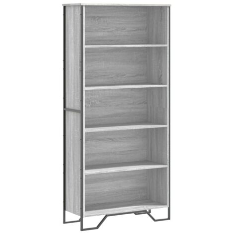 Book Cabinet Grey Sonoma 80x31x169 cm Engineered wood vidaXL (1/5)