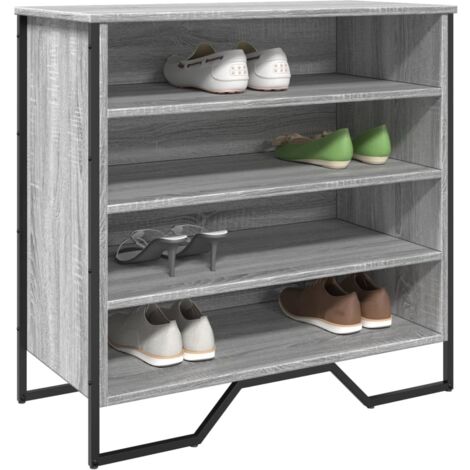 Shoe Cabinet Grey Sonoma 80x38x78 cm Engineered Wood vidaXL (1/5)