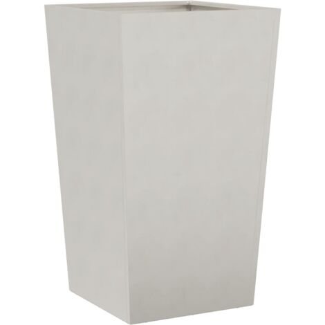 Garden Planter 45x45x75 cm Stainless Steel vidaXL