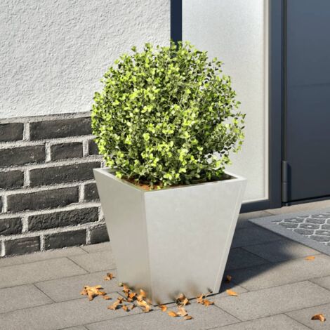 Garden Planter 30x30x30 cm Stainless Steel vidaXL