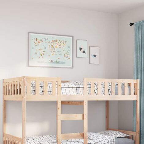 Children's Bed without Mattress 80x200 cm Solid Wood Pine vidaXL