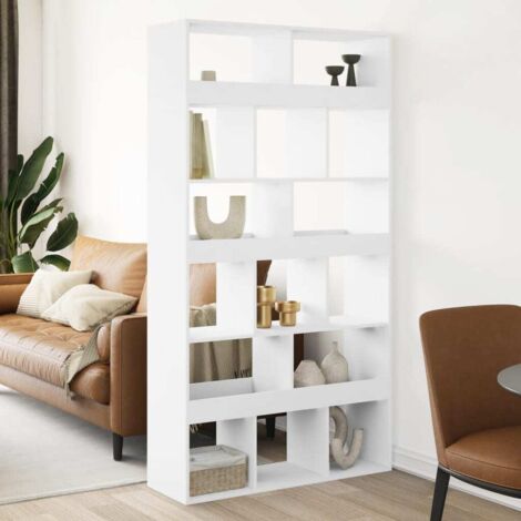 Room Divider White 100x33x187.5 cm Engineered Wood vidaXL