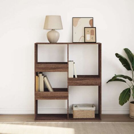 Book Cabinet/Room Divider Brown Oak 100x33x115 cm vidaXL