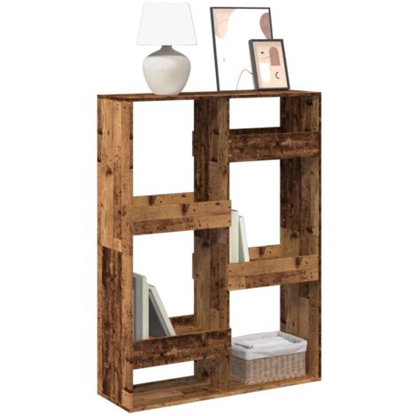 Bookcase Old Wood 100x33x135 cm Engineered Wood vidaXL (1/5)